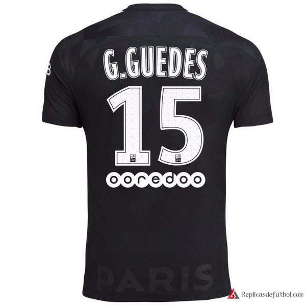 Camiseta Paris Saint Germain Tercera equipación G.Guedes 2017-2018